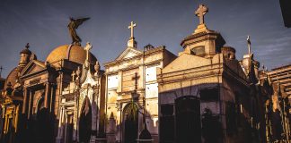 Evita sírja: A Recoleta Temető Evita sírja: A Recoleta Temető