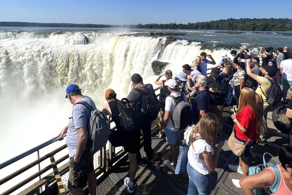 Iguazú Vízesés: Az Ördög Torka